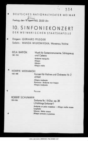 10. Sinfoniekonzert