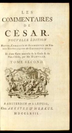 T. 2: Les Commentaires De César