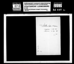 Holle, Sophie; Chorelevin; ausgesch.: 1879