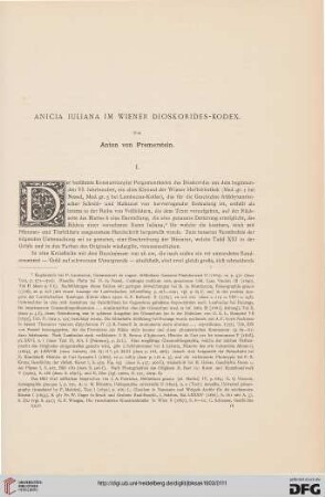 Anicia Iuliana im Wiener Dioskorides-Kodex