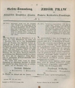 7. Januar-13. Dezember = No. 1-49