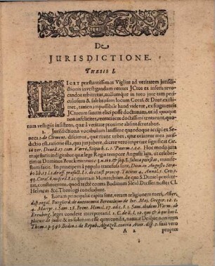 Diss. de iurisdictione