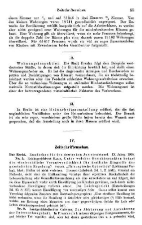 55-59, IV. Zeitschriftenschau