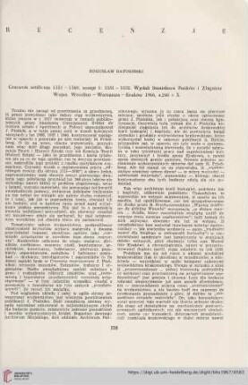 29: [Rezension von: Cracovia artificum 1551-1560, zeszyt 1, 1551-1552]