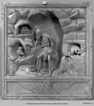 Der heilige Hieronymus in der Wüste