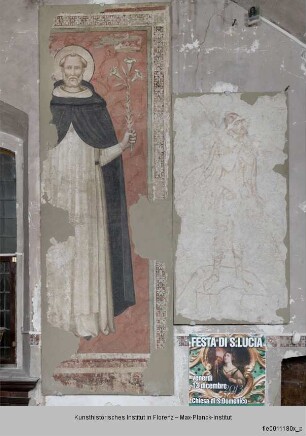 Freskenausmalung : Heiliger Dominikus