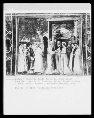 Marien- und Christusleben, Jüngstes Gericht, Allegorien der Tugenden und Laster — Marien- und Christusvita — Die Vermählung Mariens