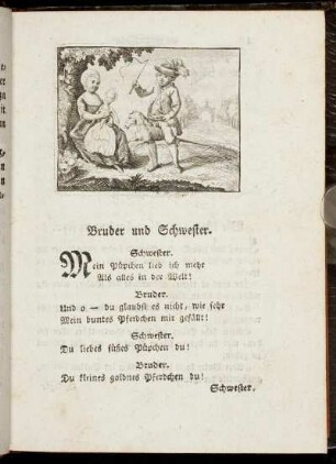 1. Bruder und Schwester. - 24. Die lieben Töchter.