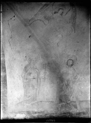 Burgheim Evangelische Kirche früher Sankt Peter Nordwand Wandmalerei (um 1482)