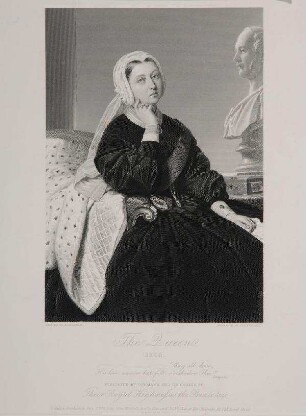 Bildnis von Victoria (1819-1901), Königin von Großbritannien und Irland