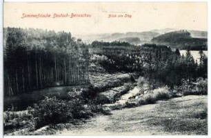 Beneschau. Blick am Steg
