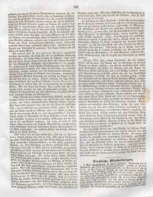 247-248 Kirchliche Mittheilungen