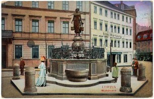 Leipzig: Mägdebrunnen