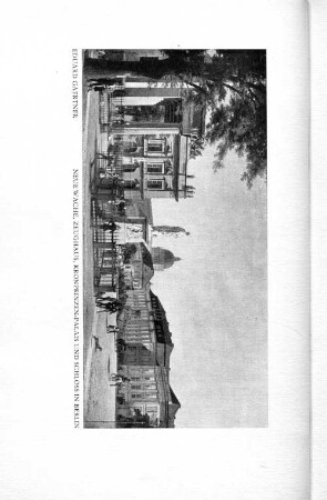 Eduard Gaertner Neue Wache, Zeughaus, Kronprinzen-Palais und Schloss in Berlin