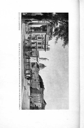 Eduard Gaertner Neue Wache, Zeughaus, Kronprinzen-Palais und Schloss in Berlin