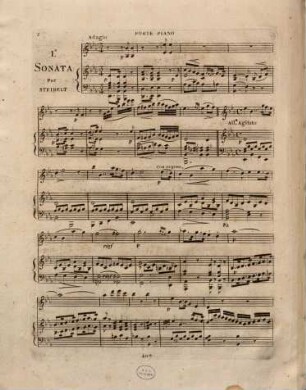 Trois sonates pour forte piano avec violon obligé : oeuvre 74, 1