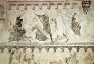 Die Anbetung der Könige und die Flucht nach Ägypten