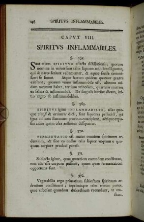 Caput VIII. Spiritus Inflammabiles.