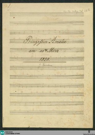 Lieder - Don Mus.Ms.Ded. 21|1 : pf; F
