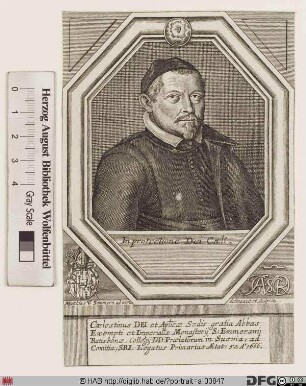 Bildnis Abt von St. Emmeram Coelestin (Vogel)