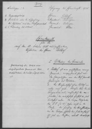 Ostdorf mit Geislingen (Zollernalbkreis) und Erlaheim: Pfarrbericht 1935