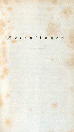 Rezensionen