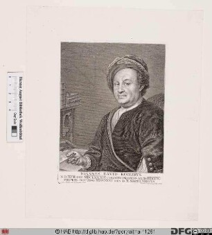 Bildnis Johann David Köhler (Koeler)