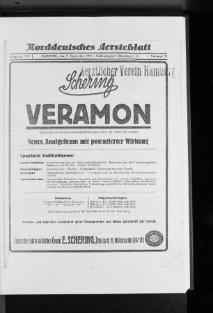 Nr. 28 1924 : Jahrgang 1924 Hamburg, den 7.September 1924 Nummer 28