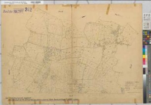Beckum Ksp. u.Stadt (Beckum), Umlegung Beckum, Bl.18 Schätzungs- und Urkarte I Ksp. Beckum Flur 10,1