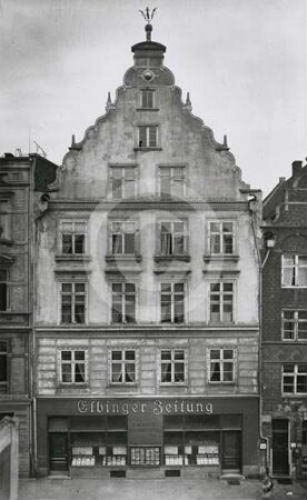 Fassade des Bürgerhauses Wilhelmstrasse 3 in Elbing