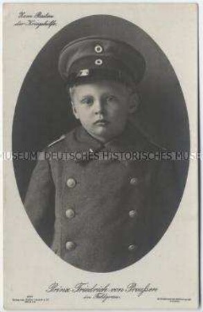 Prinz Friedrich von Preußen in Uniform