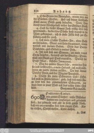 Paßions-Lieder.