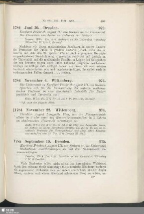 972. 1784, Juni 30. Dresden