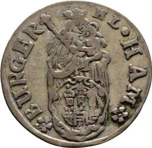 Münze, Doppelschilling, 1689