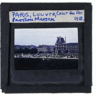 Paris, Louvre (GC 48.8607,2.3372),Paris, Cour Carrée,Paris, Pavillon de Marsan