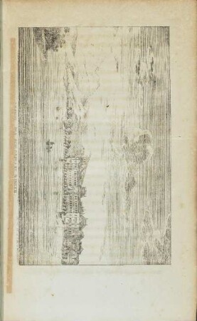 Illustration: Ansicht des Schlosses zu Biebrich.