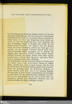 Die Stiere Des Sonnengottes