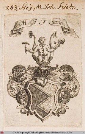 Wappen des Johann Friedrich Stoy