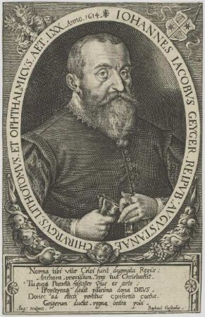 Bildnis des Iohannes Iacobvs Geyger