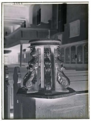 Taufsteindeckel, St. Nikolai Kirche, Billwerder