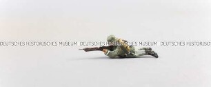 Massefigur: liegend schießender Soldat (Heer/Infanterie)