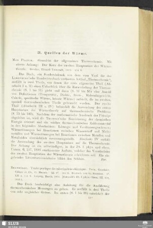 21. Quellen der Wärme