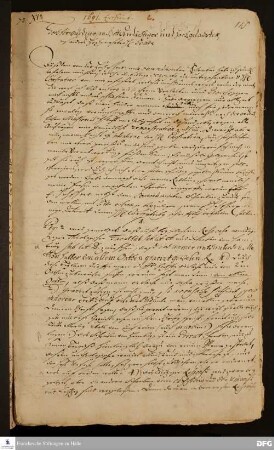 Brief von August Hermann Francke an Joachim Justus Breithaupt.