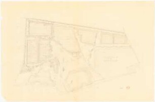 Kleingartenkolonie: Lageplan 1:2500