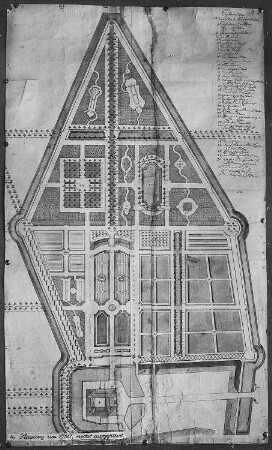 Rötha, Planung der Gartenanlagen