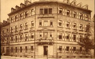 Postkartenalbum. Luisenschule, Otto-Sachs-Straße 5/Ecke Mathystraße