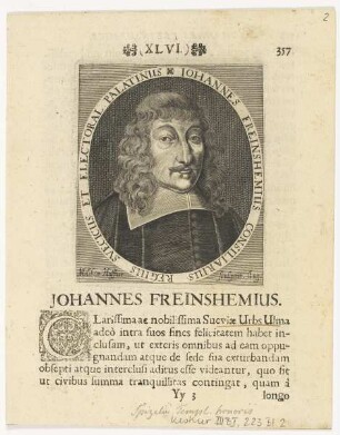 Bildnis des Iohannes Freinshemius