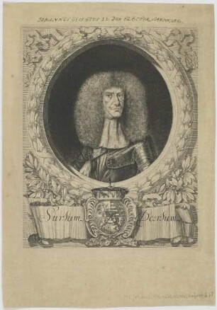 Bildnis des Johannes Georgivs II., Dvx Elector Saxoniae