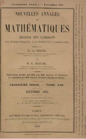 Décembre 1894.