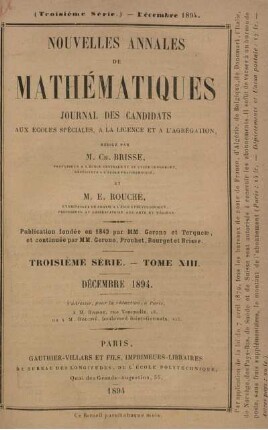 Décembre 1894.